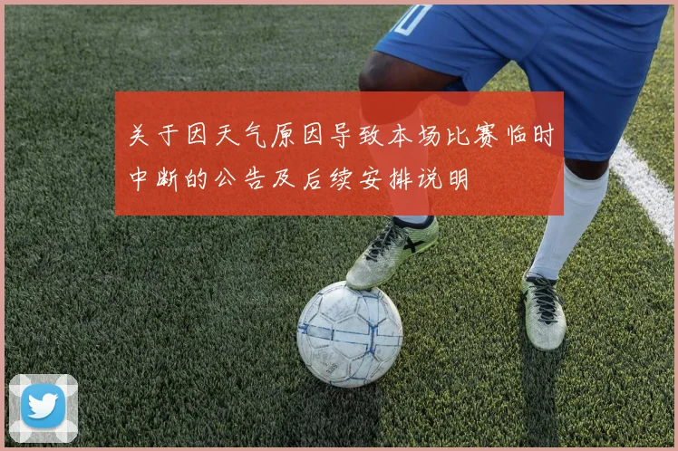 关于因天气原因导致本场比赛临时中断的公告及后续安排说明